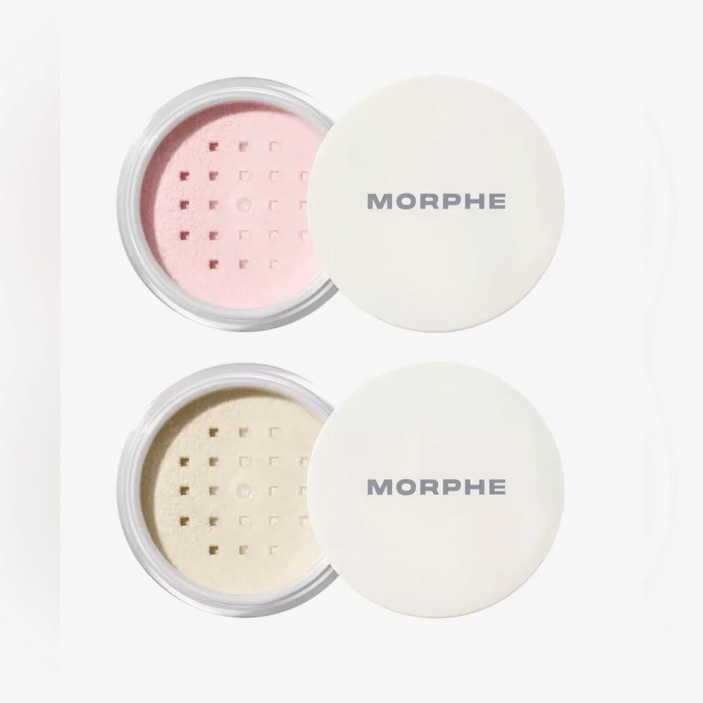 Morphe Totally Set Mini Brighten & Set Powder Duo NEW - Picture 2 of 6
